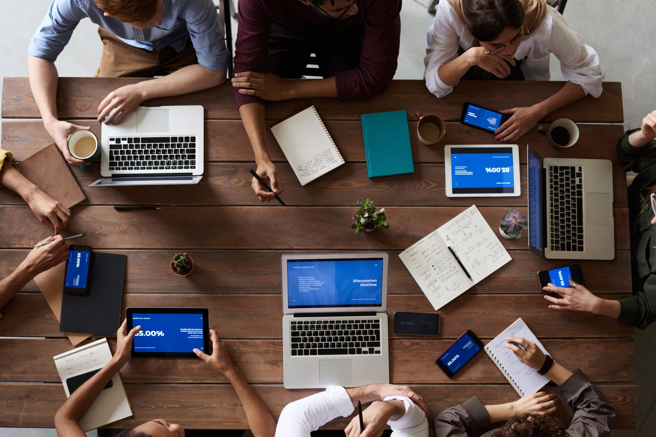 Joyful Marketing Solutions team collaborating